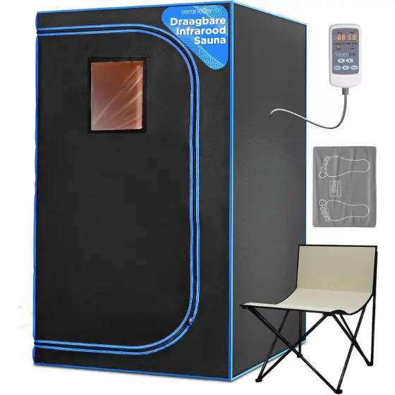 SereneLife SLISAU30BK Sauna Tent